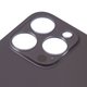 Задняя панель корпуса для iPhone 14 Pro Max, черная, не нужно снимать стекло камеры, Original (PRC), big hole Превью 1