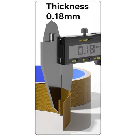 Стрічка тефлонова Mechanic F4, 0,18 мм, 20 мм, 10 м, високотемпературна Прев'ю 4