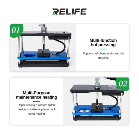 Держатель RELIFE LS5 SE, для разборки мобильных устройств, с регулировкой температуры до 80°C, с подогревом Превью 5