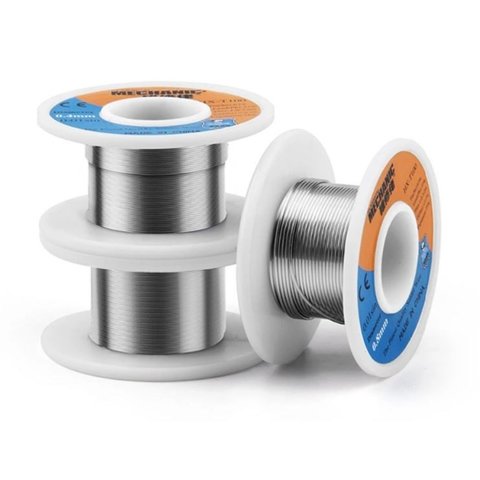 Estaño Mechanic HX-T100, Sn 63% , Pb 37%, flux 1-3%, 0,5 mm, 55 g Vista previa  3