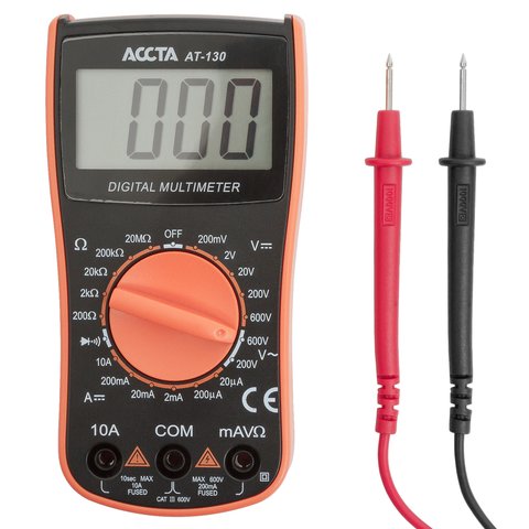 Multímetro digital Accta AT-130 Vista previa  5