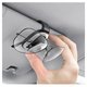 Holder Baseus Platinum Vehicle Clamping, (gray, for glasses, plastic) #ACYJN-B0S Preview 1