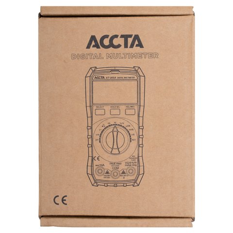 Цифровой мультиметр Accta AT-205A Превью 5