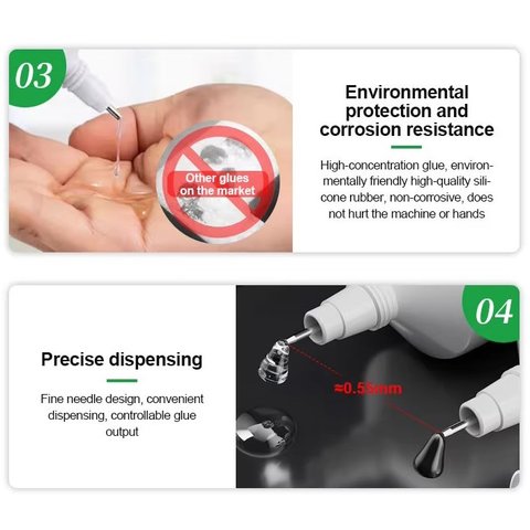 Sealant Glue RELIFE B7000, (for touchscreen/LCD gluing, 15 ml, transparent) Preview 5