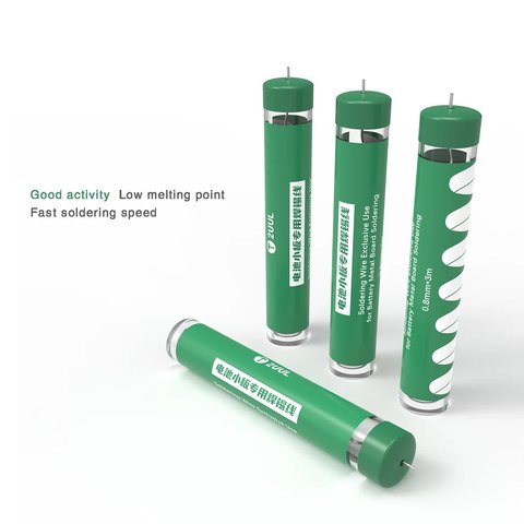 Solder 2UUL SC39, (0,8 mm, 3 m, for soldering nickel plates of batteries) Preview 3