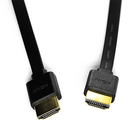 Ultrathin Flat HDMI-HDMI Cable for Video Interfaces Preview 2