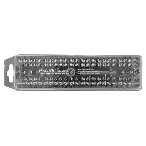 Assorted Power Bits Set  Pro'sKit SD-2310 (100-in-1) Preview 1