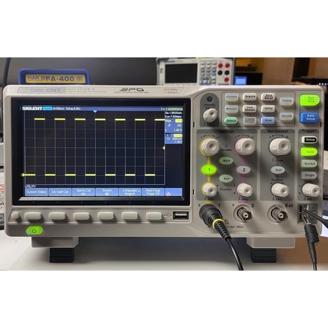 Фосфорный цифровой осциллограф SIGLENT SDS1202X-E Превью 7