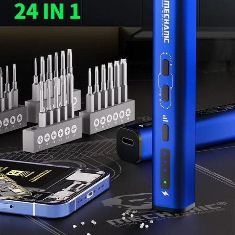 Cordless Power Screwdriver Mechanic ES240, (24 in 1) Preview 1