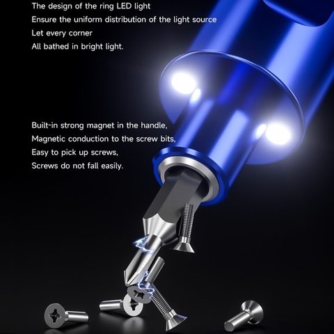 Cordless Power Screwdriver Mechanic ES360, (36 in 1) Preview 7