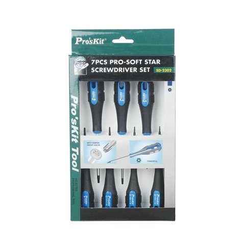 Juego de destornilladores Pro-soft (TR) Pro'sKit SD-2302 (7 uds.) Vista previa  1