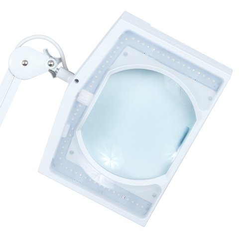 Lámpara lupa de sobremesa Bourya 8069LED-A, 3 dioptrías Vista previa  2