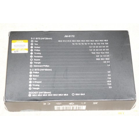 Juego de herramientas profesionales para reparar celulares y tabletas 73 en 1 Jakemy JM-8172 Vista previa  5