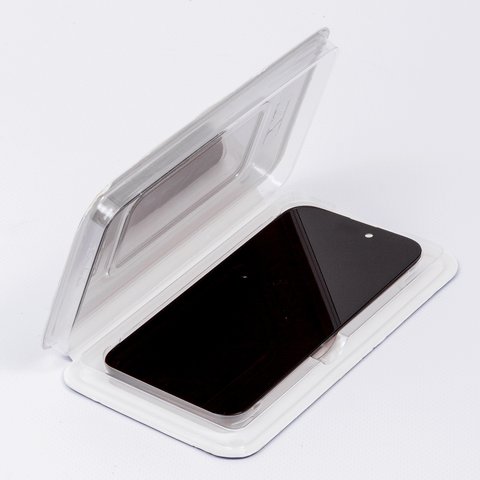 Pantalla LCD puede usarse con iPhone 16, negro, con marco, HC, (TFT), ZY, LTPS FHD Vista previa  2