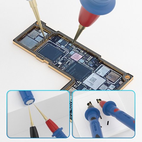 Sonda de prueba para multímetro Sunshine SS-024B, aguja fina Vista previa  4
