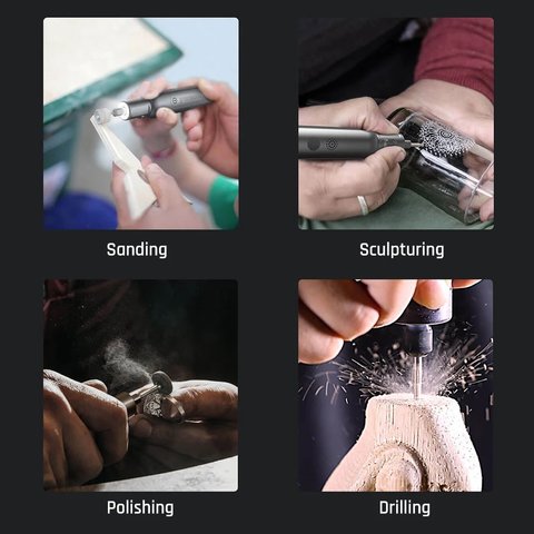 Lijadora Greenworks AGK302, 52 in 1, 80W Vista previa  6