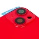 Carcasa puede usarse con iPhone 14, rojo, con botones laterales,  con sujetador de tarjeta SIM, Original (PRC), EU version Vista previa  1