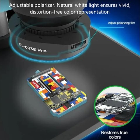 Iluminación para microscopio RELIFE RL-033E Pro, diodo, 32 LED Vista previa  3
