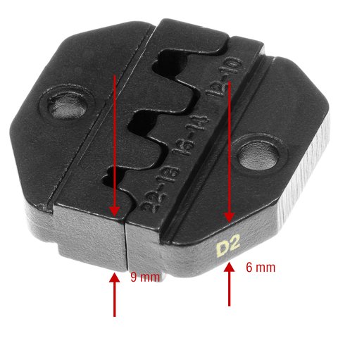 Матриця для кримпера Pro'sKit 1PK-3003D2 Прев'ю 2