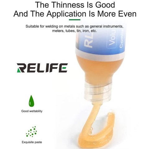 Флюс-паста RELIFE RL-420S-UV, 10 мл Прев'ю 3