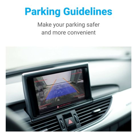 Задняя камера для Toyota Yaris в комплекте с кабелем 28 пинов для подключения Превью 4