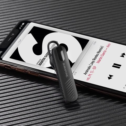 Гарнитура Borofone BC20, вакуумная, беспроводная, черная, #6931474700759 Превью 4