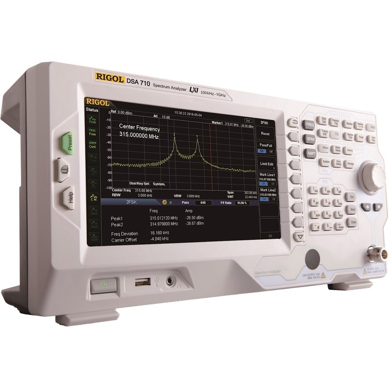 Аналізатор спектру RIGOL DSA710 Зображення 1