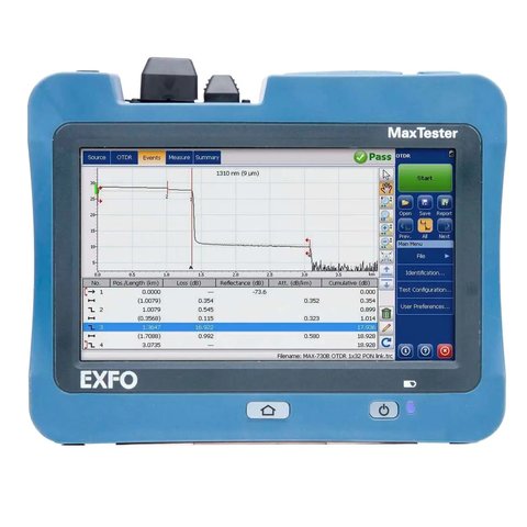 Оптический рефлектометр EXFO Maxtester MAX-720C-SM1 Превью 3