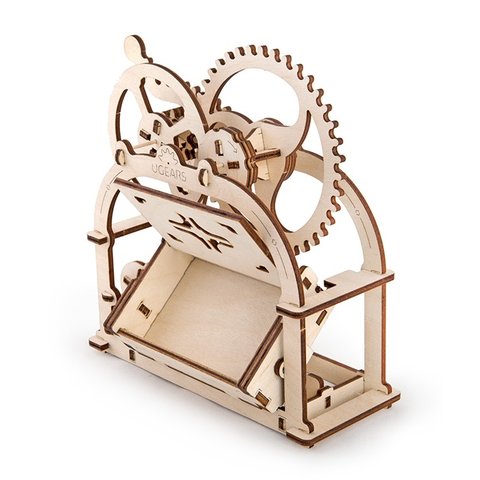 Rompecabezas mecánico 3D UGEARS "Cofre mecánico" Vista previa  4