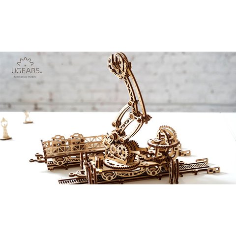 Mechanical 3D Puzzle UGEARS Rail Manipulator Preview 4